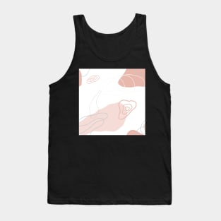 Pastel Topography Pattern Tank Top